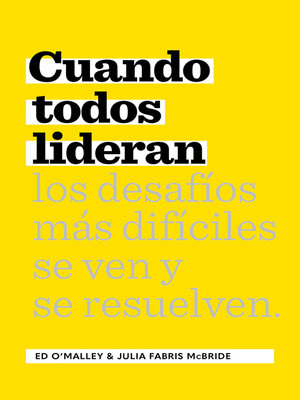 cover image of Cuando Todos Lideran